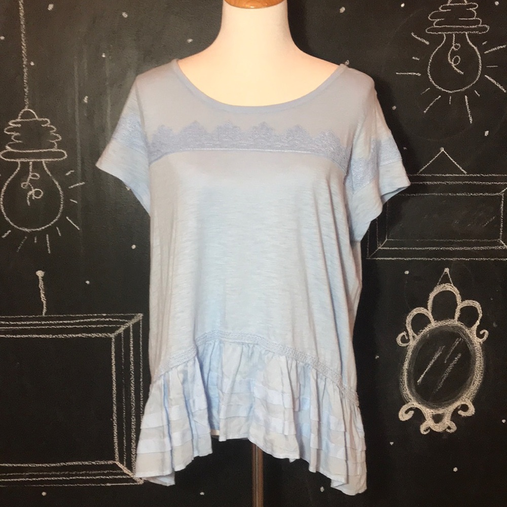 Crown & Ivy blouse- 100% proceeds go to charity!